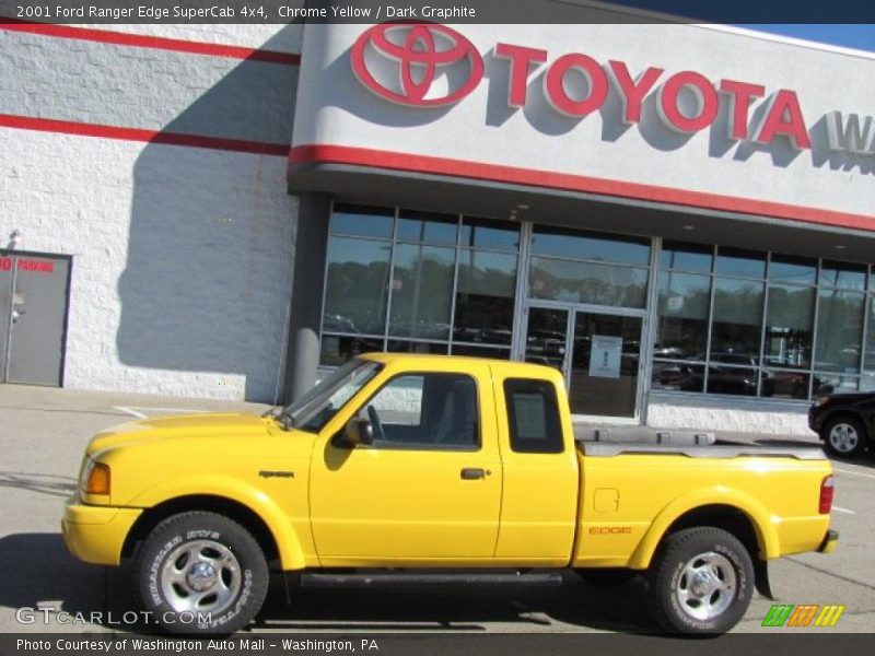 Chrome Yellow / Dark Graphite 2001 Ford Ranger Edge SuperCab 4x4