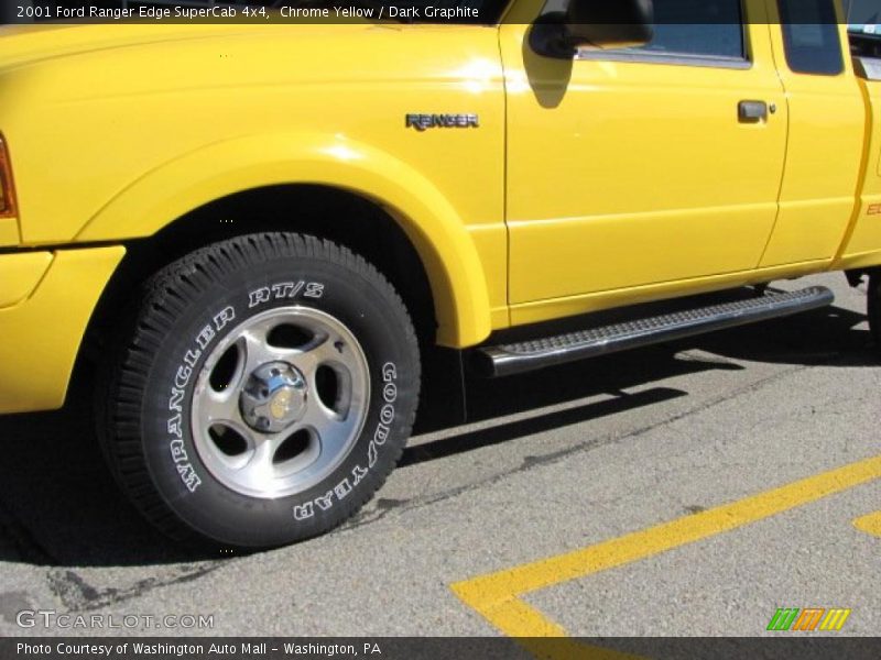 Chrome Yellow / Dark Graphite 2001 Ford Ranger Edge SuperCab 4x4