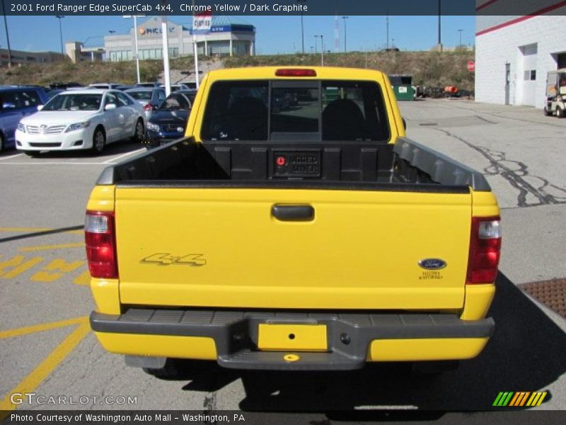 Chrome Yellow / Dark Graphite 2001 Ford Ranger Edge SuperCab 4x4