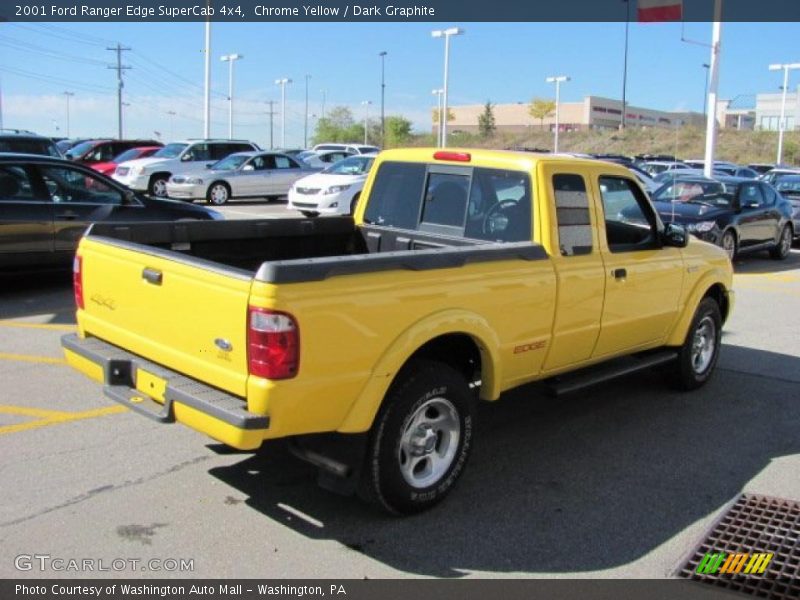 Chrome Yellow / Dark Graphite 2001 Ford Ranger Edge SuperCab 4x4