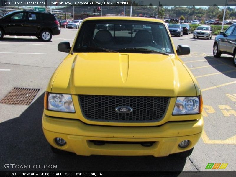Chrome Yellow / Dark Graphite 2001 Ford Ranger Edge SuperCab 4x4