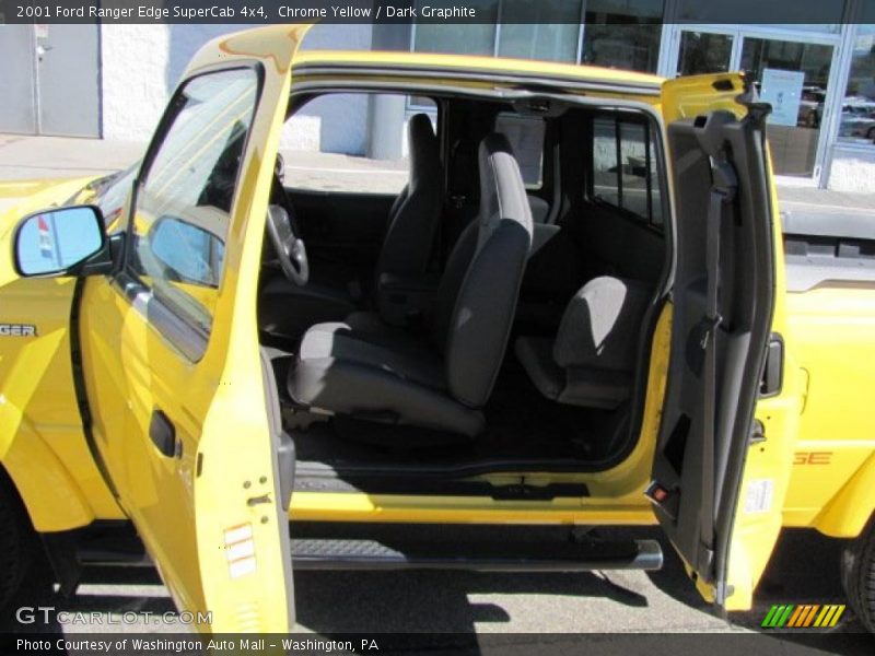Chrome Yellow / Dark Graphite 2001 Ford Ranger Edge SuperCab 4x4