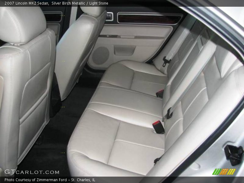 Silver Birch Metallic / Light Stone 2007 Lincoln MKZ Sedan