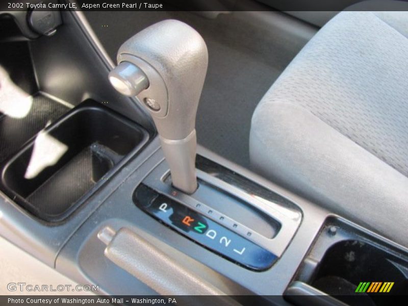 Aspen Green Pearl / Taupe 2002 Toyota Camry LE