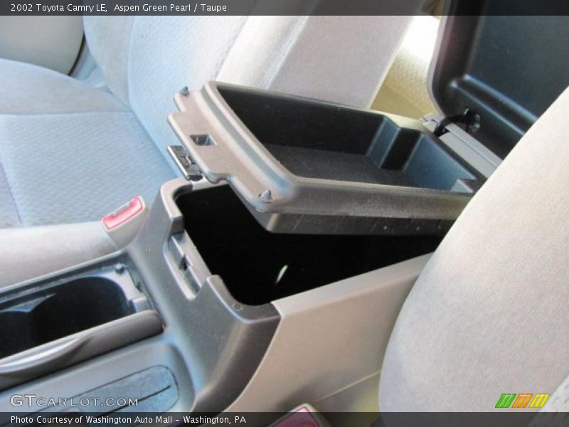 Aspen Green Pearl / Taupe 2002 Toyota Camry LE
