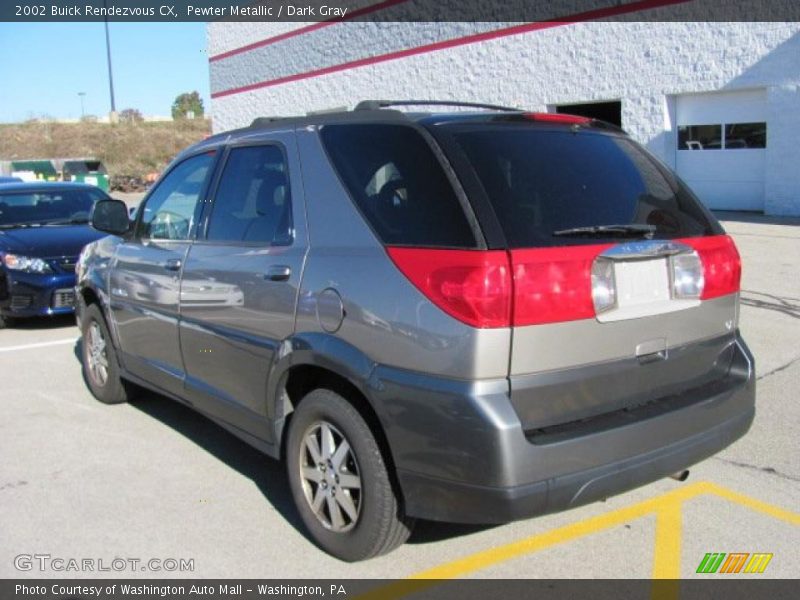 Pewter Metallic / Dark Gray 2002 Buick Rendezvous CX