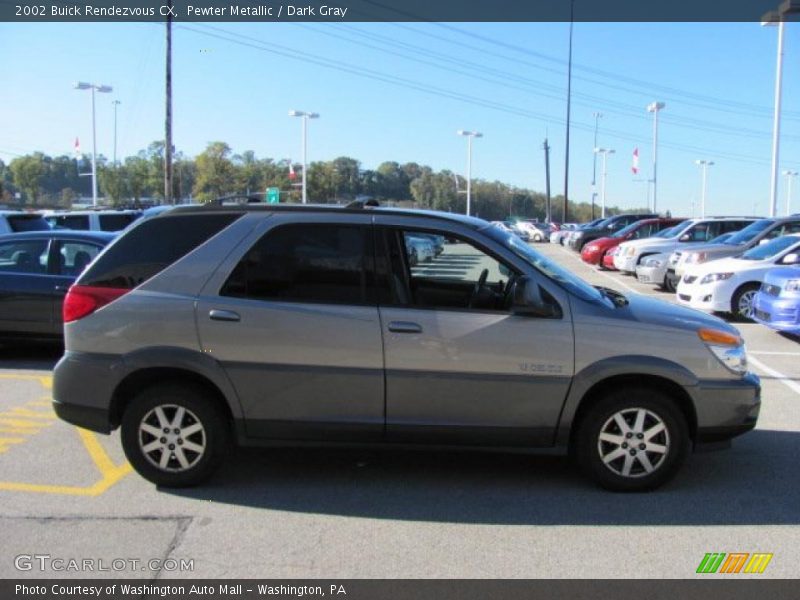 Pewter Metallic / Dark Gray 2002 Buick Rendezvous CX