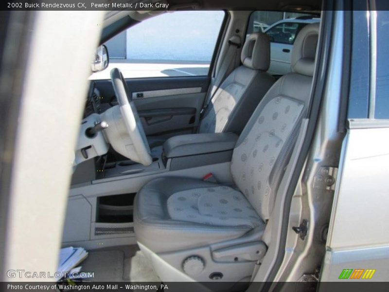 Pewter Metallic / Dark Gray 2002 Buick Rendezvous CX