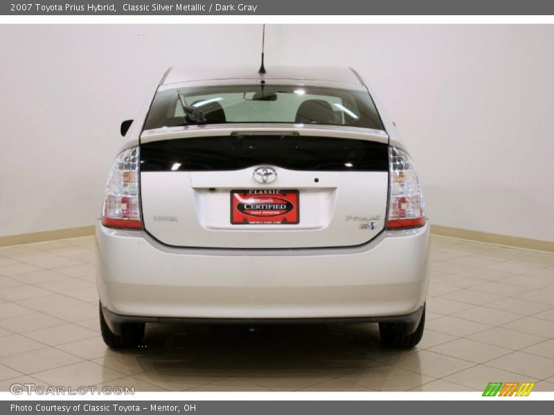 Classic Silver Metallic / Dark Gray 2007 Toyota Prius Hybrid