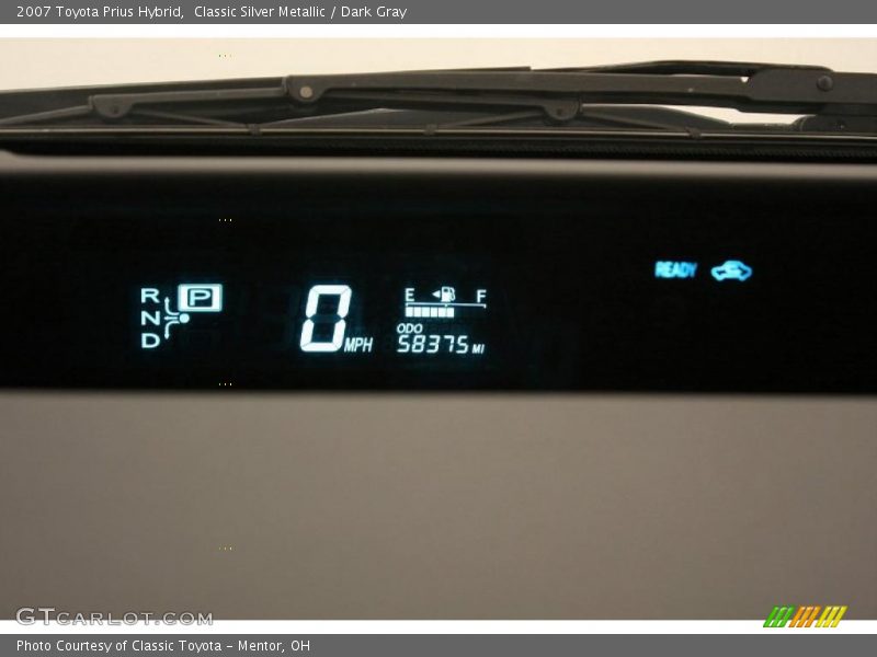 Classic Silver Metallic / Dark Gray 2007 Toyota Prius Hybrid