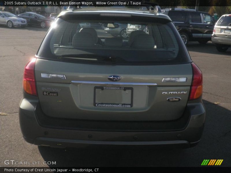 Willow Green Opal / Taupe 2005 Subaru Outback 3.0 R L.L. Bean Edition Wagon