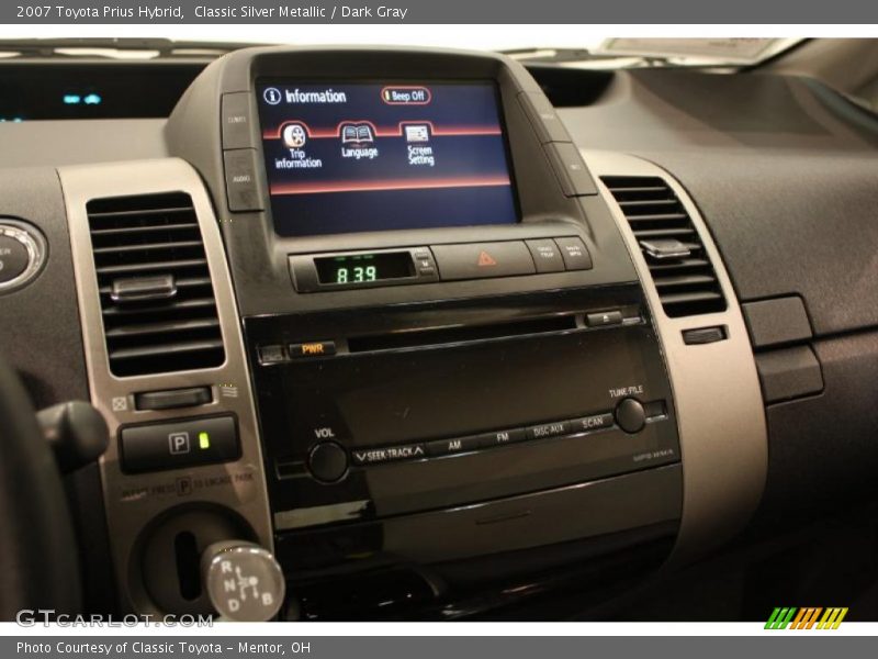 Classic Silver Metallic / Dark Gray 2007 Toyota Prius Hybrid