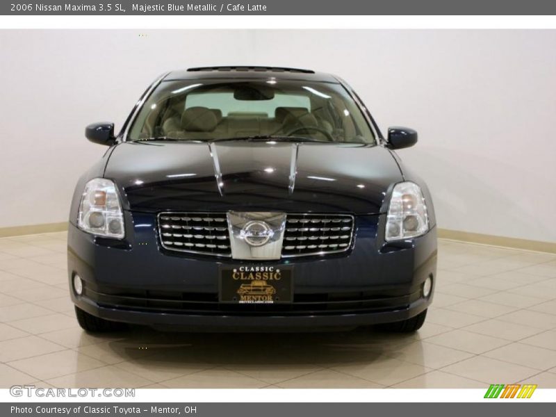 Majestic Blue Metallic / Cafe Latte 2006 Nissan Maxima 3.5 SL