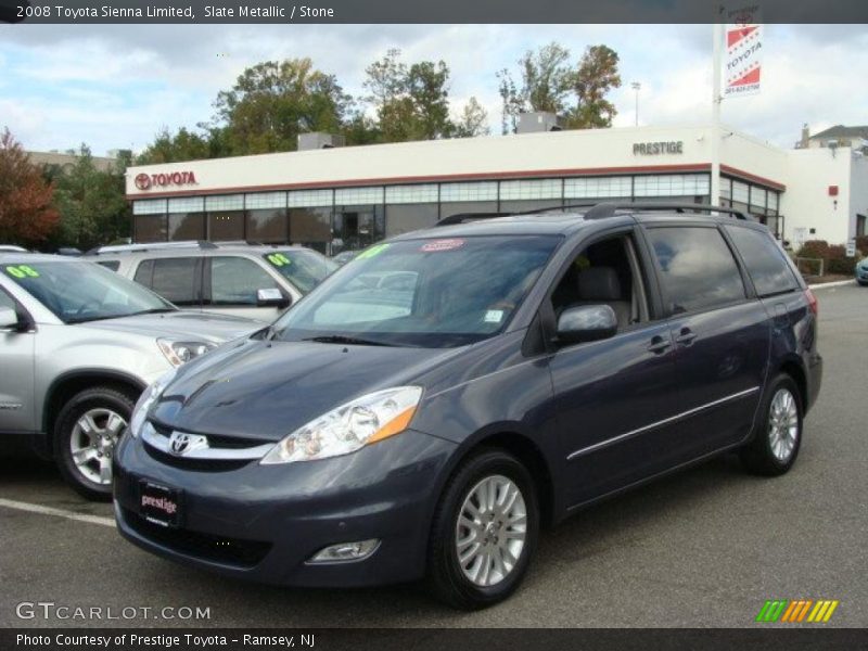 Slate Metallic / Stone 2008 Toyota Sienna Limited