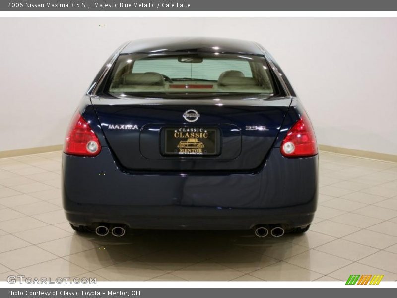 Majestic Blue Metallic / Cafe Latte 2006 Nissan Maxima 3.5 SL