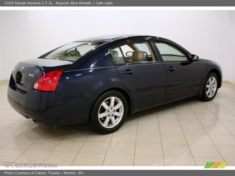 Majestic Blue Metallic / Cafe Latte 2006 Nissan Maxima 3.5 SL