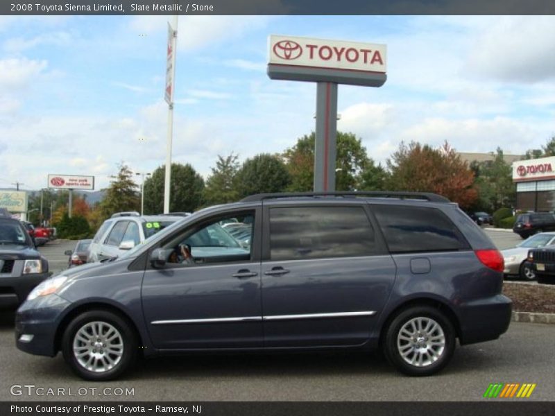 Slate Metallic / Stone 2008 Toyota Sienna Limited