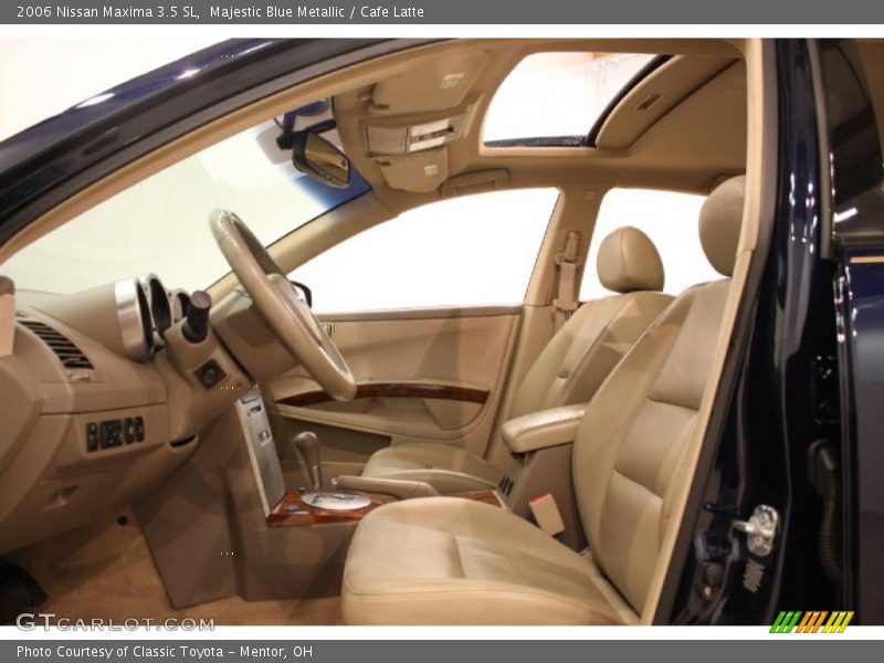 Majestic Blue Metallic / Cafe Latte 2006 Nissan Maxima 3.5 SL