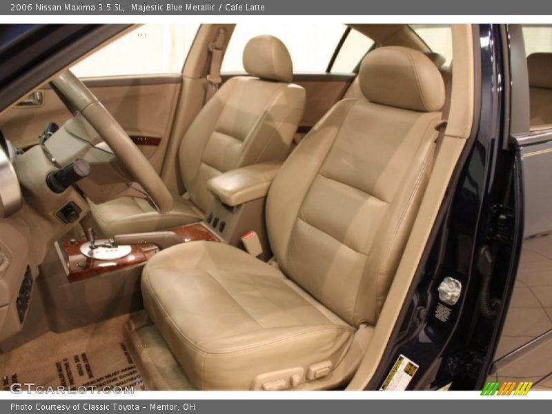 Majestic Blue Metallic / Cafe Latte 2006 Nissan Maxima 3.5 SL