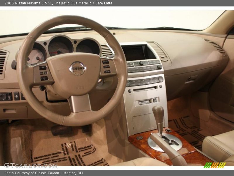 Majestic Blue Metallic / Cafe Latte 2006 Nissan Maxima 3.5 SL