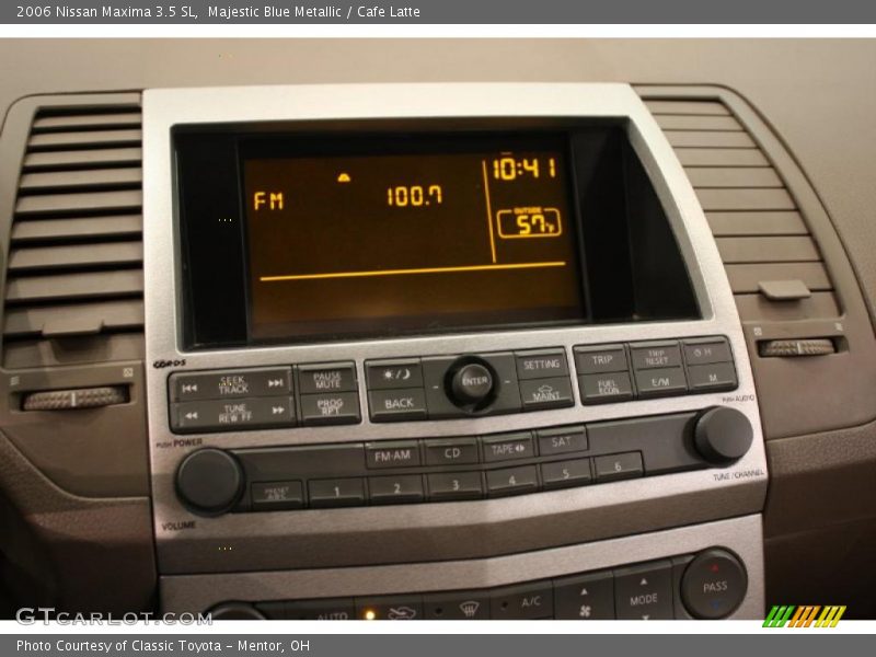 Majestic Blue Metallic / Cafe Latte 2006 Nissan Maxima 3.5 SL