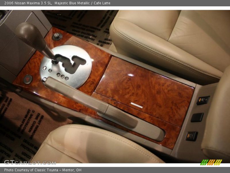Majestic Blue Metallic / Cafe Latte 2006 Nissan Maxima 3.5 SL