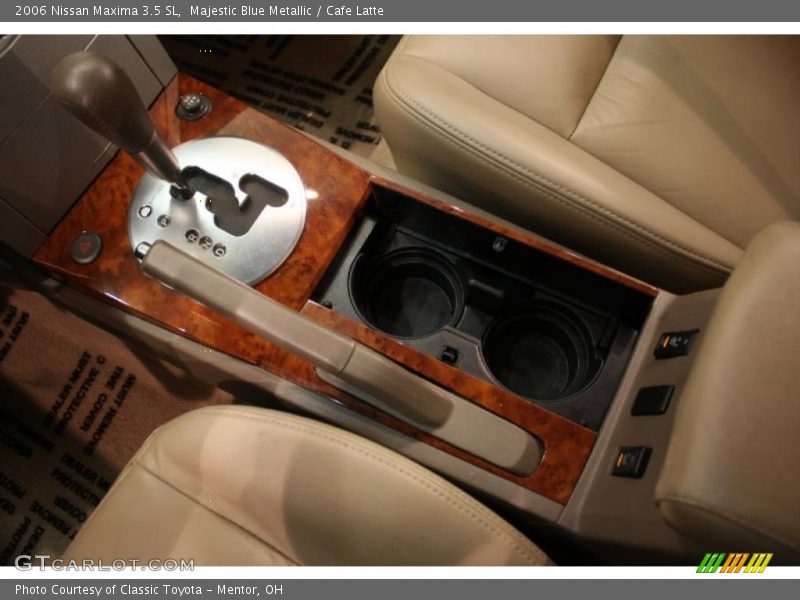 Majestic Blue Metallic / Cafe Latte 2006 Nissan Maxima 3.5 SL