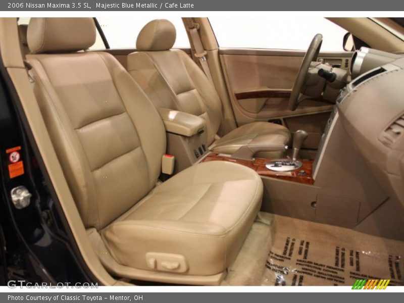 Majestic Blue Metallic / Cafe Latte 2006 Nissan Maxima 3.5 SL