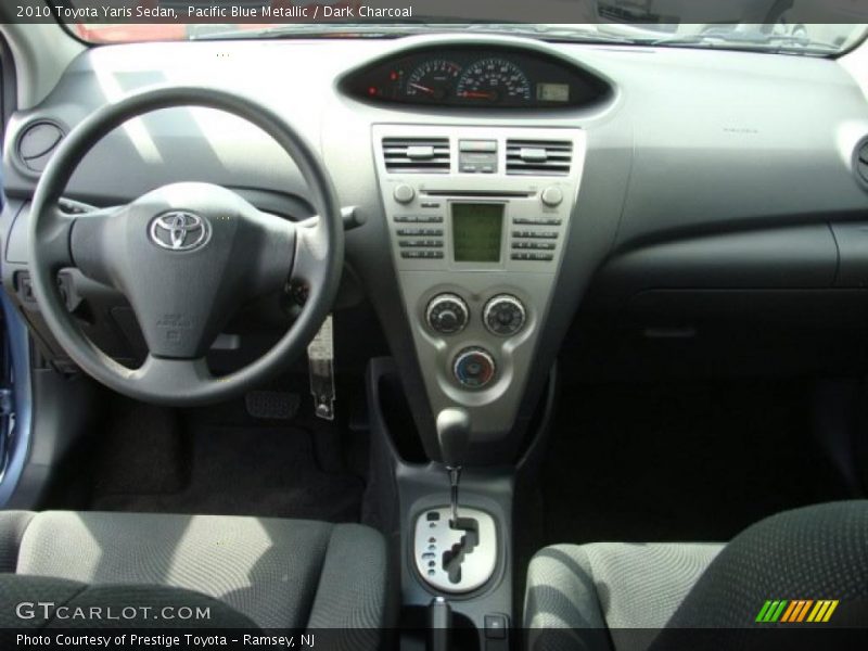 Dashboard of 2010 Yaris Sedan