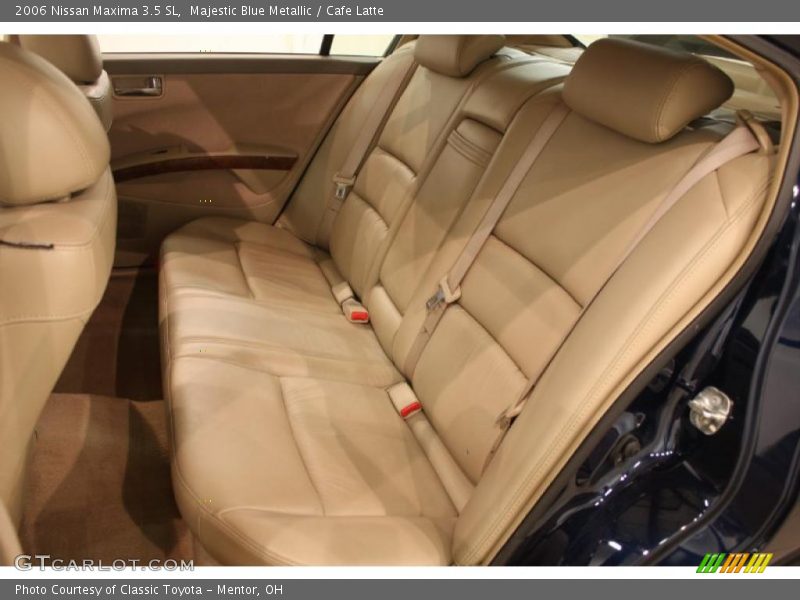 Majestic Blue Metallic / Cafe Latte 2006 Nissan Maxima 3.5 SL