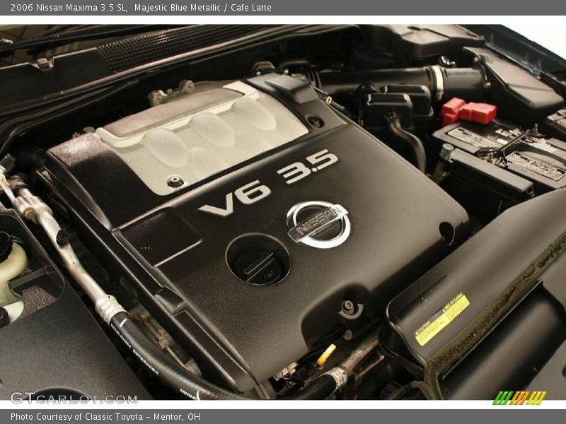 Majestic Blue Metallic / Cafe Latte 2006 Nissan Maxima 3.5 SL