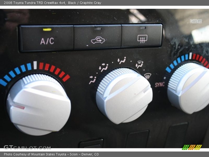 Controls of 2008 Tundra TRD CrewMax 4x4