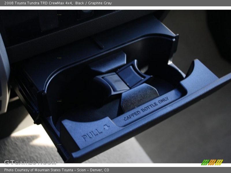 Black / Graphite Gray 2008 Toyota Tundra TRD CrewMax 4x4