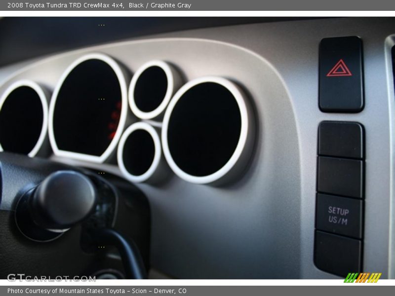 Black / Graphite Gray 2008 Toyota Tundra TRD CrewMax 4x4