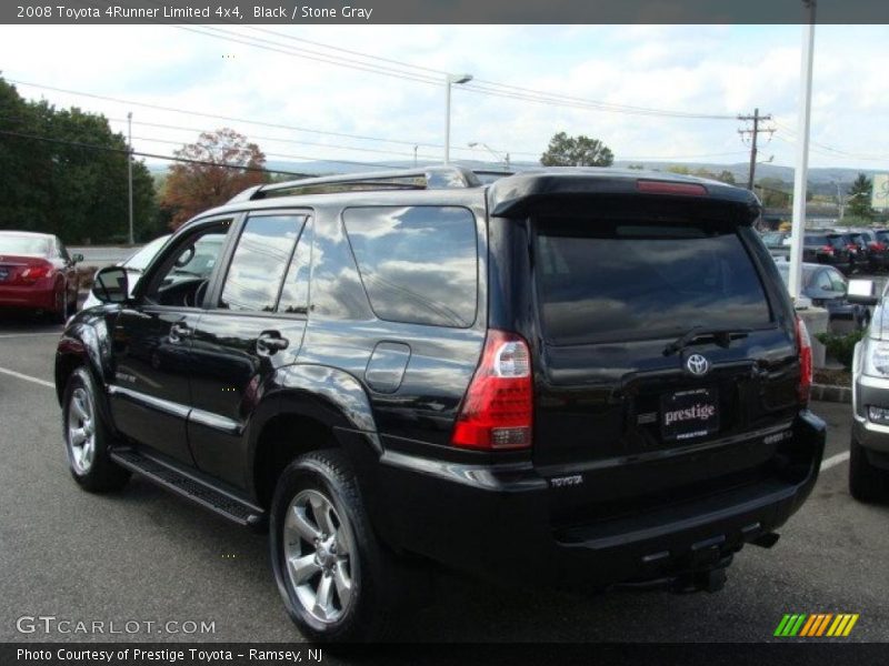 Black / Stone Gray 2008 Toyota 4Runner Limited 4x4