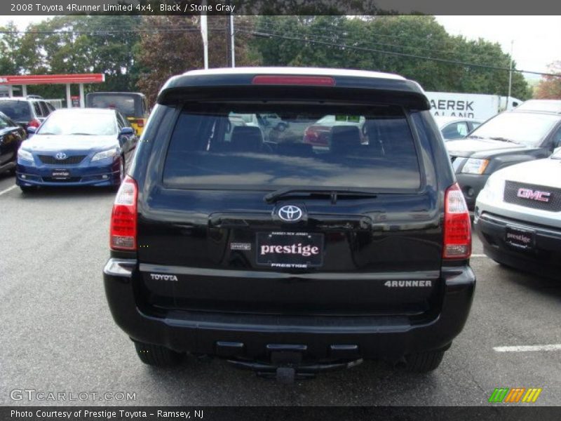 Black / Stone Gray 2008 Toyota 4Runner Limited 4x4