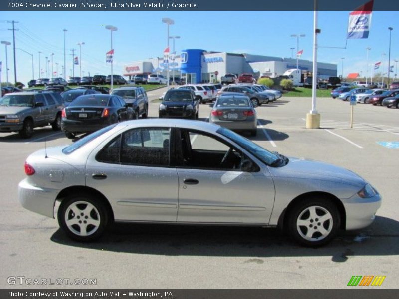 Ultra Silver Metallic / Graphite 2004 Chevrolet Cavalier LS Sedan