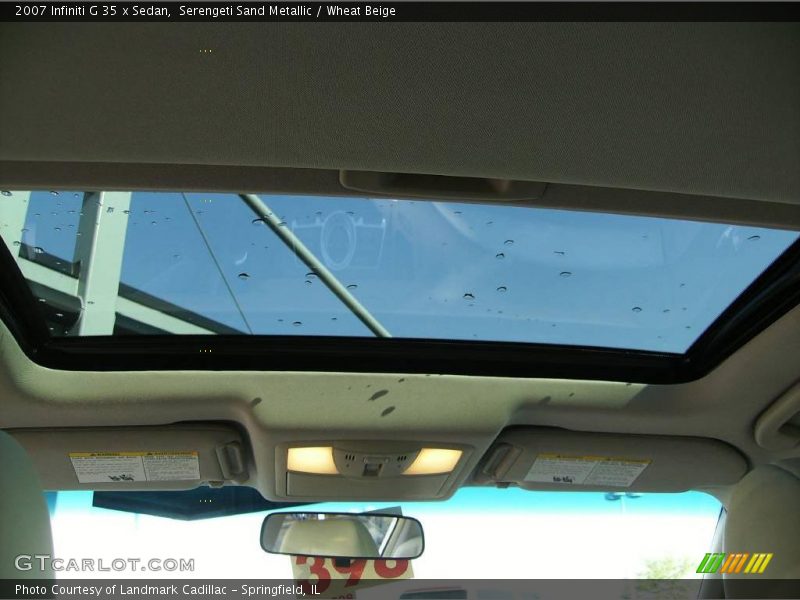 Serengeti Sand Metallic / Wheat Beige 2007 Infiniti G 35 x Sedan