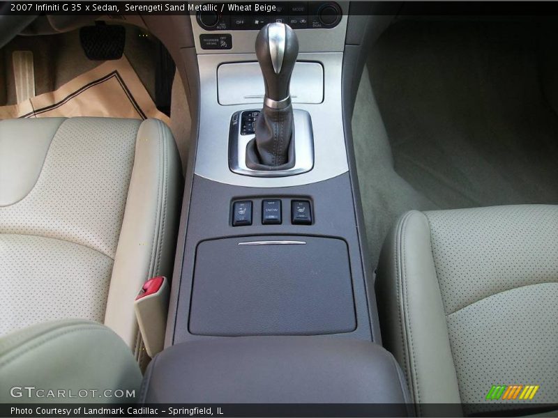 Serengeti Sand Metallic / Wheat Beige 2007 Infiniti G 35 x Sedan