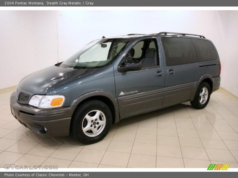 Stealth Gray Metallic / Gray 2004 Pontiac Montana