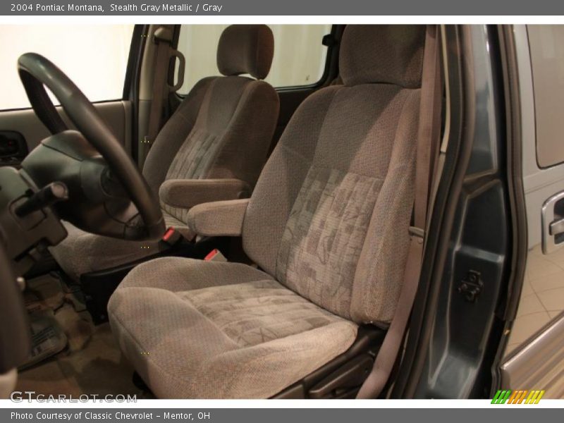 Stealth Gray Metallic / Gray 2004 Pontiac Montana