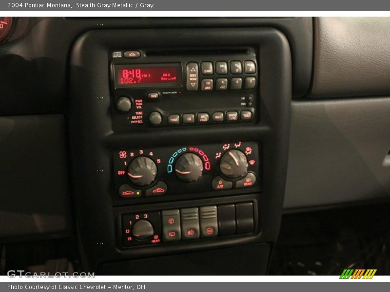 Controls of 2004 Montana 