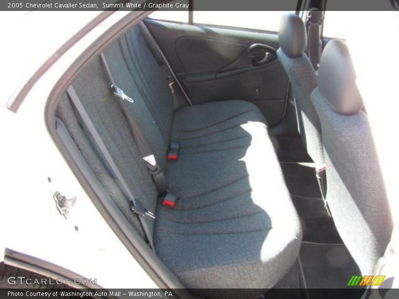 Summit White / Graphite Gray 2005 Chevrolet Cavalier Sedan