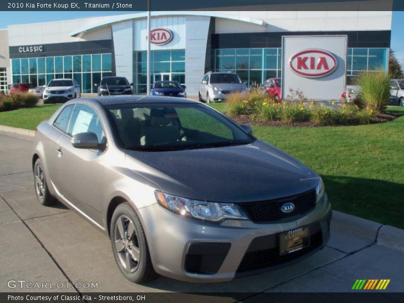 Titanium / Stone 2010 Kia Forte Koup EX