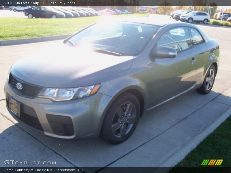 Titanium / Stone 2010 Kia Forte Koup EX