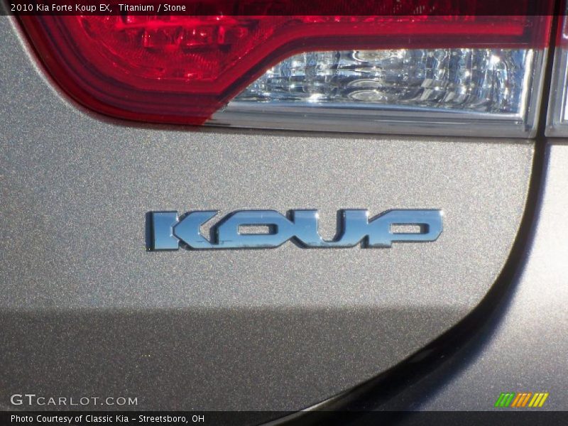 Titanium / Stone 2010 Kia Forte Koup EX