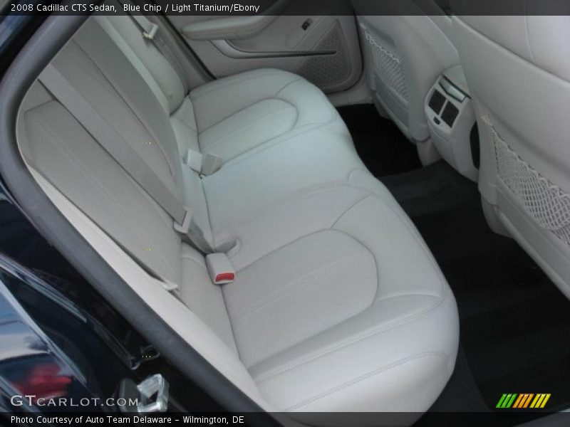  2008 CTS Sedan Light Titanium/Ebony Interior