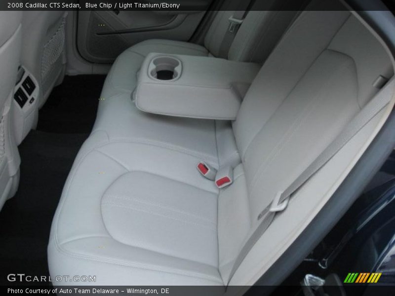  2008 CTS Sedan Light Titanium/Ebony Interior