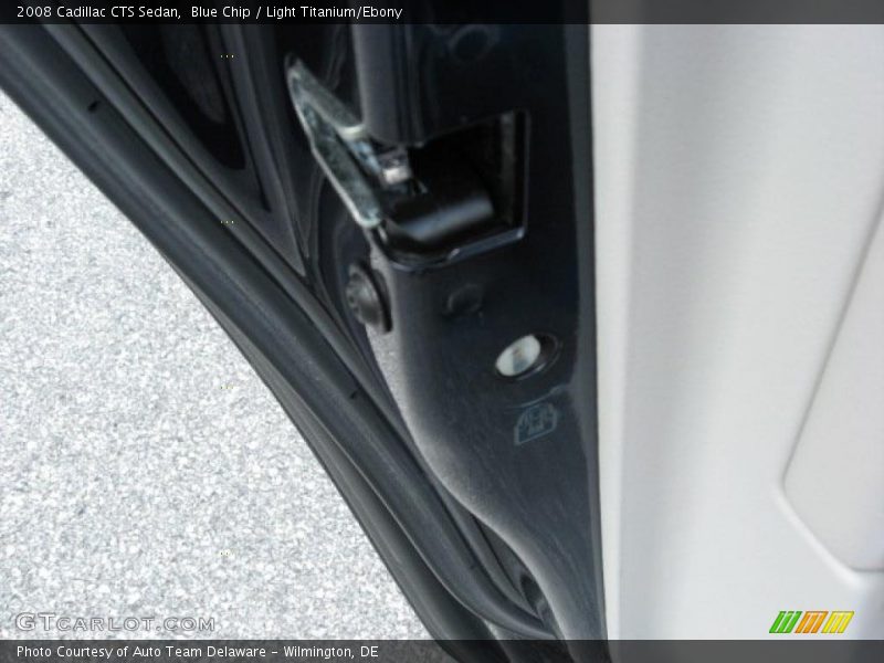 Blue Chip / Light Titanium/Ebony 2008 Cadillac CTS Sedan