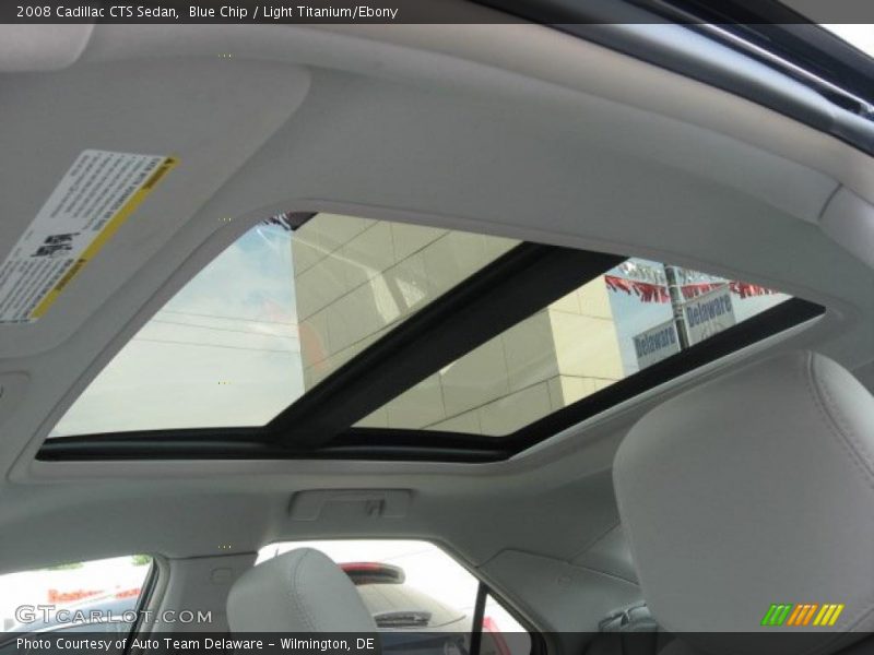  2008 CTS Sedan Light Titanium/Ebony Interior